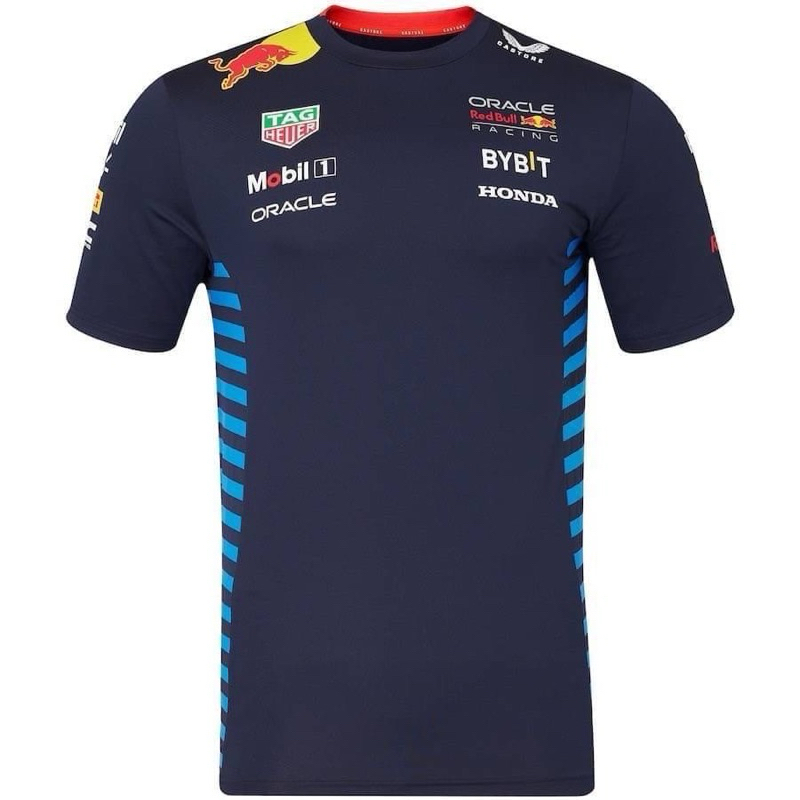 เสื้อยืด Red Bull Team ผ้ายืดหยุ่นใส่สบายของแท้ของใหม่Outlet