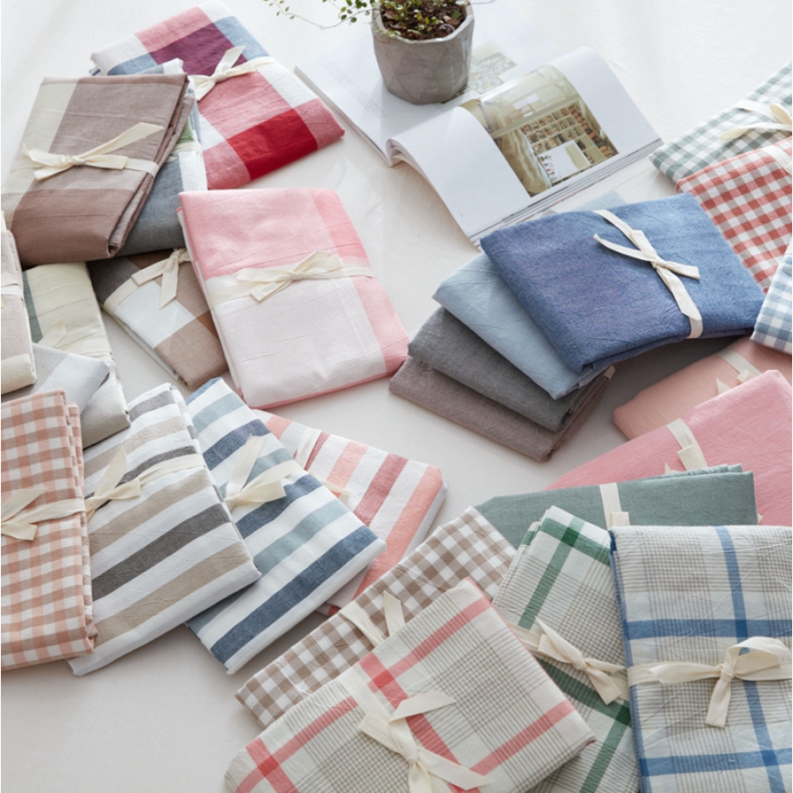 [ส่งไวจากไทย] ปลอกหมอนผ้าฝ้าย หลายลาย High Quality 100% Contton Pillow Case Many Pattern สไตล์ญี่ปุ่น ผ้าฝ้ายแท้ 100%