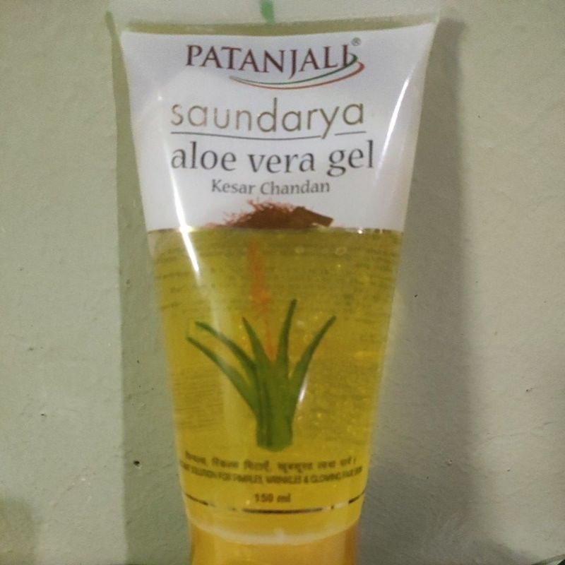 Patanjali Aloe Vera Gel Kesar Chandan 150 ml