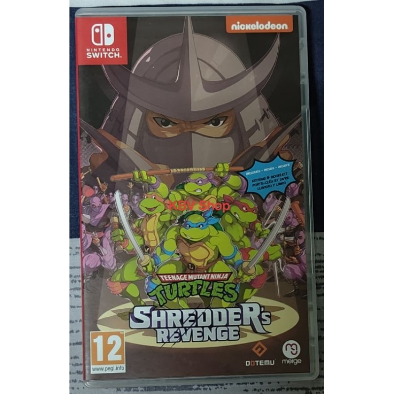 (ทักแชทรับโค๊ดส่วนลด)(มือ 2)Nintendo Switch: Ninja Turtles Shredder's Revenge มือสอง