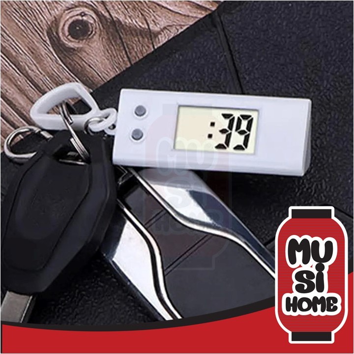 ราคาถูก MUSI HOME E85 นาฬิกาไร้เสียง นาฬิกาจับเวลา นาฬิกาจิ๋ว 2สี ดิจิตอล แบบห้อย สะดวกต่อการพกพา