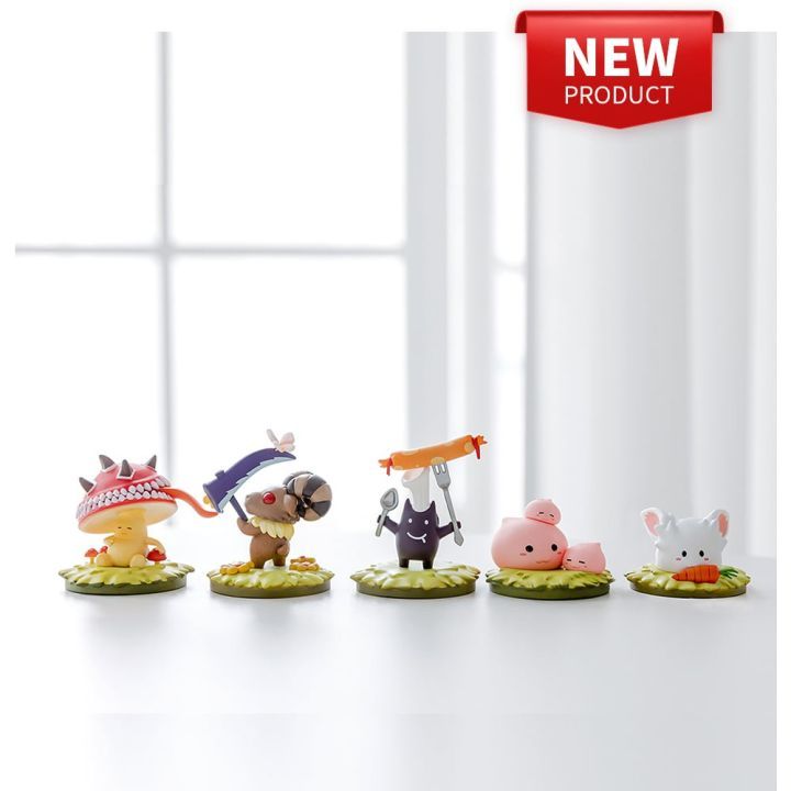 โมเดลฟิกเกอร์ RAGNAROK Monster Random Mini Figure Volume 01 ยกเซ็ท 6 กล่อง ลิขสิทธิ์แท้ Gravity