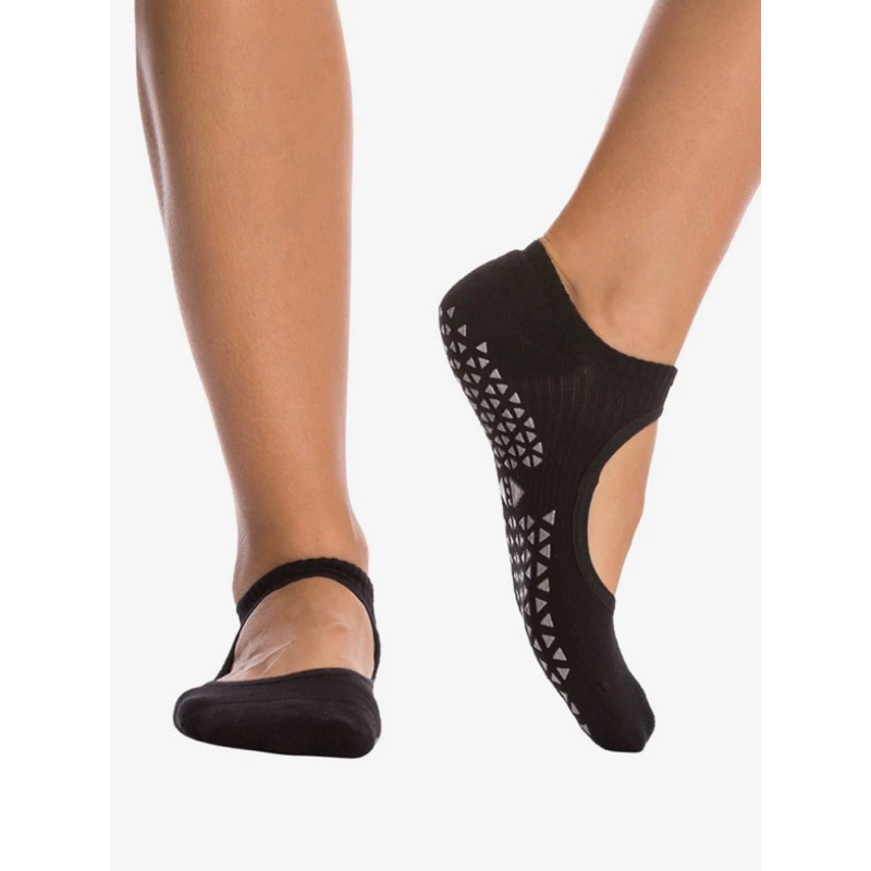 tavi noir black grip sock