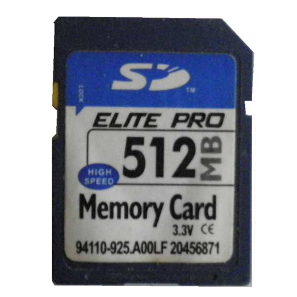 ELITE PRO 512MB SD memory cardการ์ดเก็บข้อมูล
