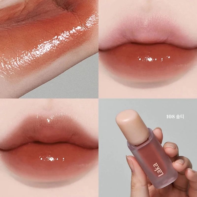 (ของใหม่/พร้อมส่ง) Laka:Fruity Glam Tint [สี108 salty]