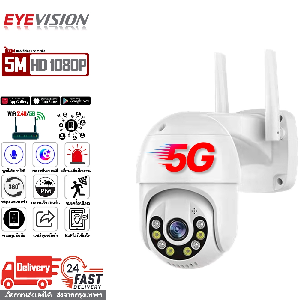 XIAOMI IP Camera CW300 สั่งด้วยเสียง กล้องวงจรปิด wifi 2.4g/5g กลางคืนภาพสี กล้องวงจรปิดไร้สาย ไม่มีเน็ตก็ใช้ได้ APP