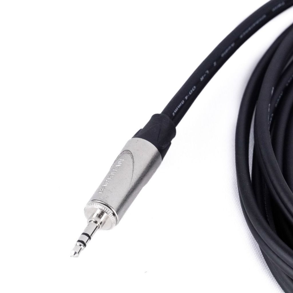 DIVAAUDIO DAMPPS สายสัญญาณ สายAUX ขั้วต่อแจ๊ค 3.5 มม.เป็นแจ็คโฟน 6.3มม.สเตอริโอ