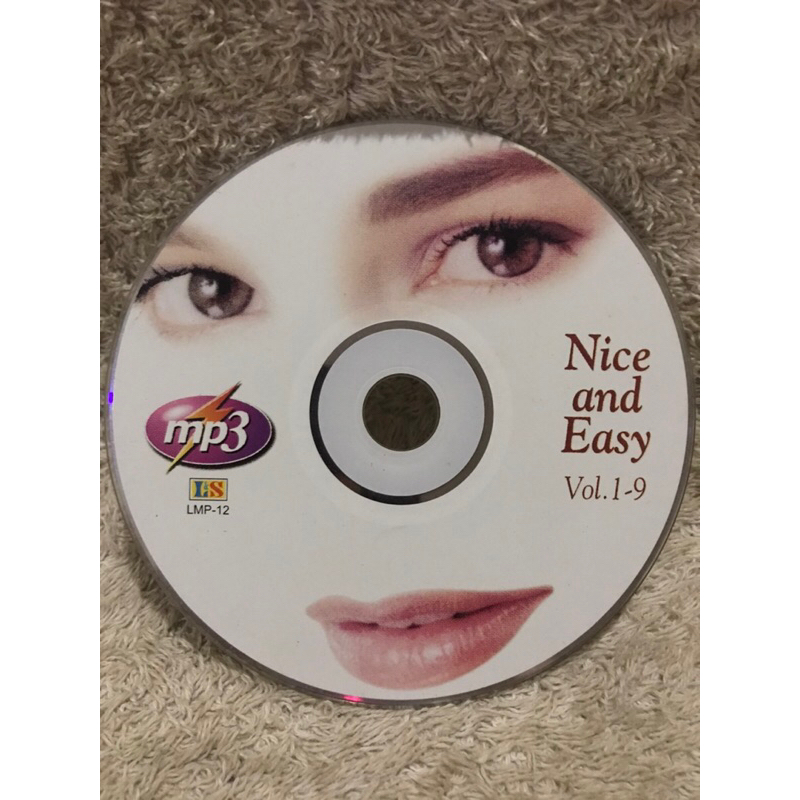 CD MP3 Music Nice And Easy  (1980-1990). ซีดีเอ็มพี3 เพลงสากลดัง ยุค 80-90