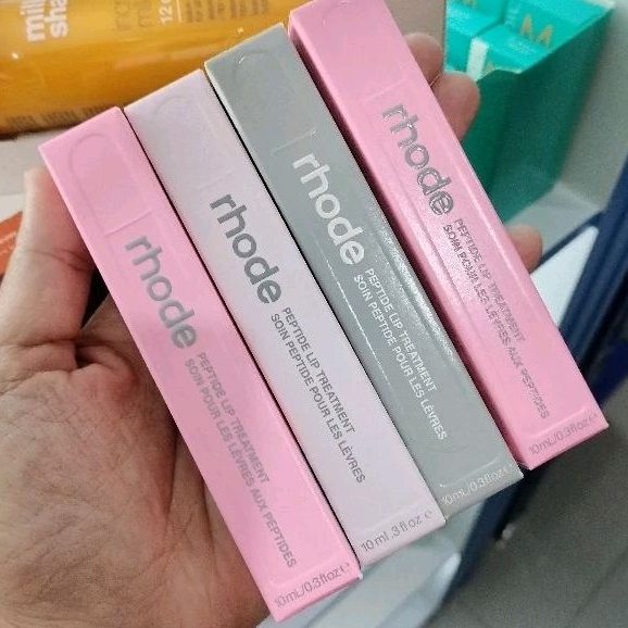 ลดสูงสุด1000​ เก็บโค้ดหน้าร้านหรือทักแชท ของแท้พร้อมส่ง Rhode peptide treatment lip balm ลิปบำรุงริมฝีปากมีหลายกลิ่นขอ