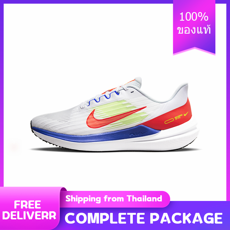 รองเท้าผ้าใบผู้ชาย Nike Zoom Winflo 9 Running Shoes DX3355 - 100 The Same Style In The Store