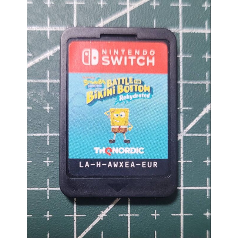 (มือสอง) มือ2 เกม Nintendo Switch : SpongeBob SquarePants: Battle for Bikini Bottom – Rehydrated ภาษาอังกฤษ ไม่มีกล่อง