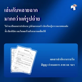 แผ่นเคลือบA4 แพ็คละ100แผ่น พลาสติกเคลือบบัตรA4 A3 A5 Laminating Film หลายความหนาเลือกได้