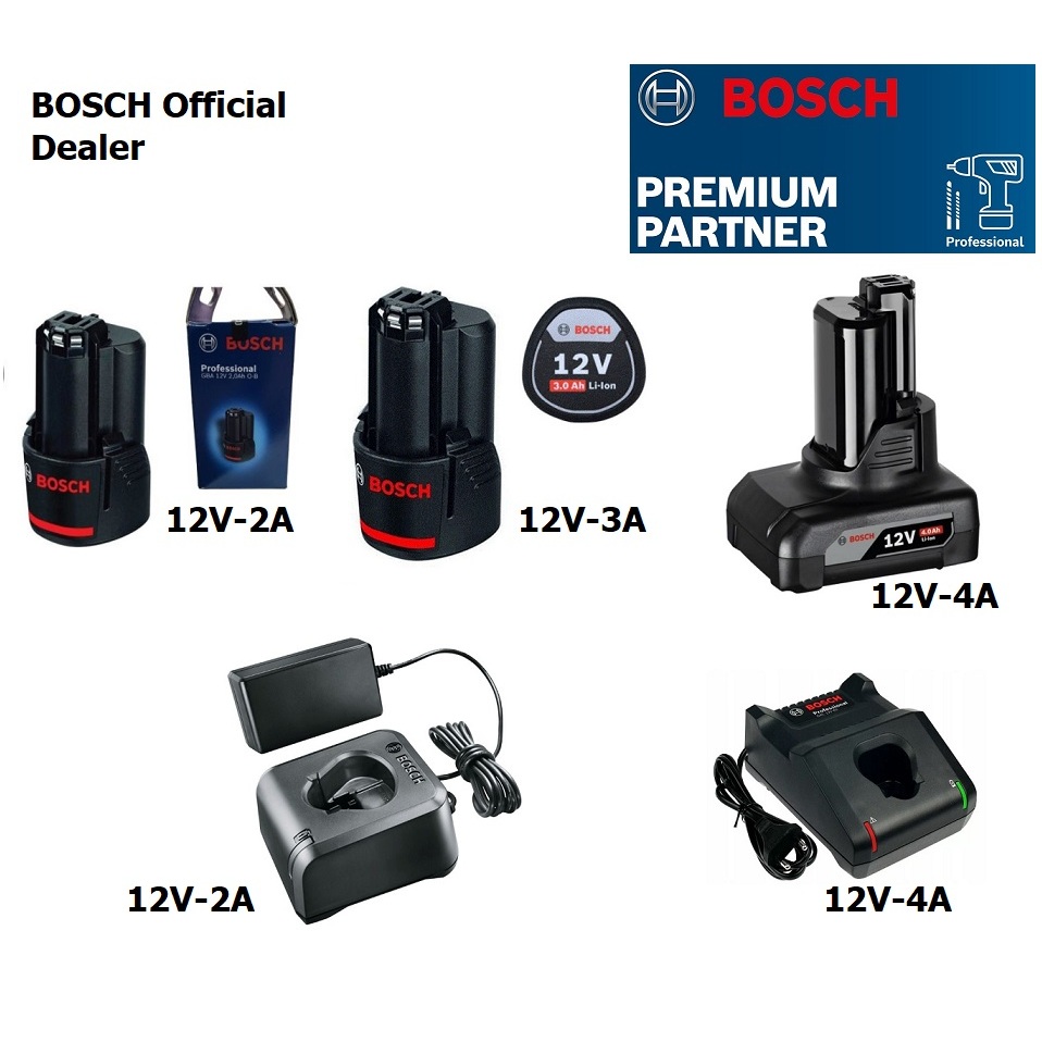มีตัวเลือก แบตตารี่ หรือ แท่นชาร์จ สำหรับ 10.8V 12V แท้ ของ bosch ประเทศไทย มีประกัน เท่านั้น ตัวแทนจำหน่ายโดยตรง