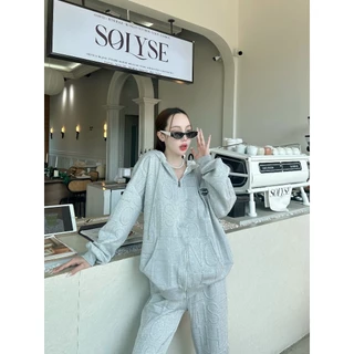 เสื้อแจ็คเก็ตกันหนาวแขนยาวผู้หญิงเกาหลี ทรงหลวม ลายตัวอักษรนูน เสื้อแจ็คเก็ตสตรีฮิปฮอป TZ92