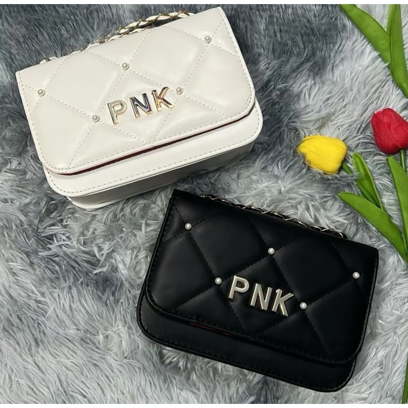 กระเป๋าแฟชั่นมุกPnk.