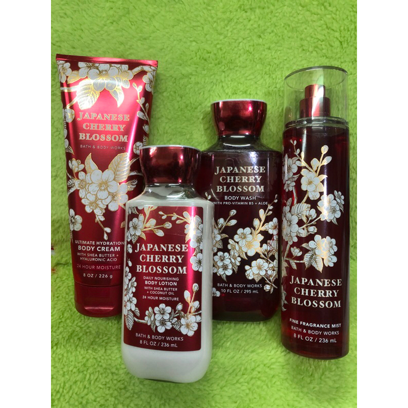 Japanese Cherry Blossom บำรุงผิวหอม Bath&BodyWorks