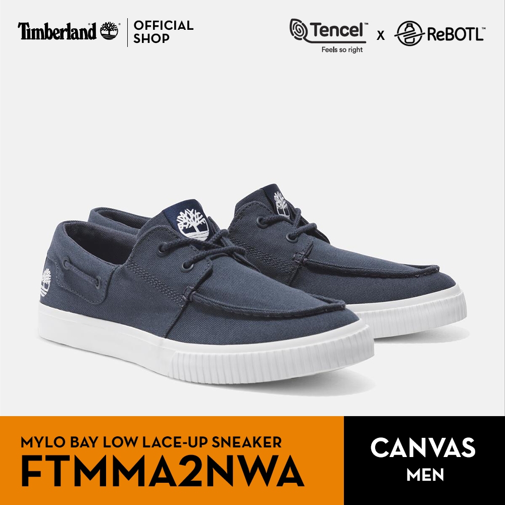 Timberland Men's MYLO BAY Low Lace-Up Sneaker รองเท้าผ้าใบผู้ชาย (FTMMA2NWA)