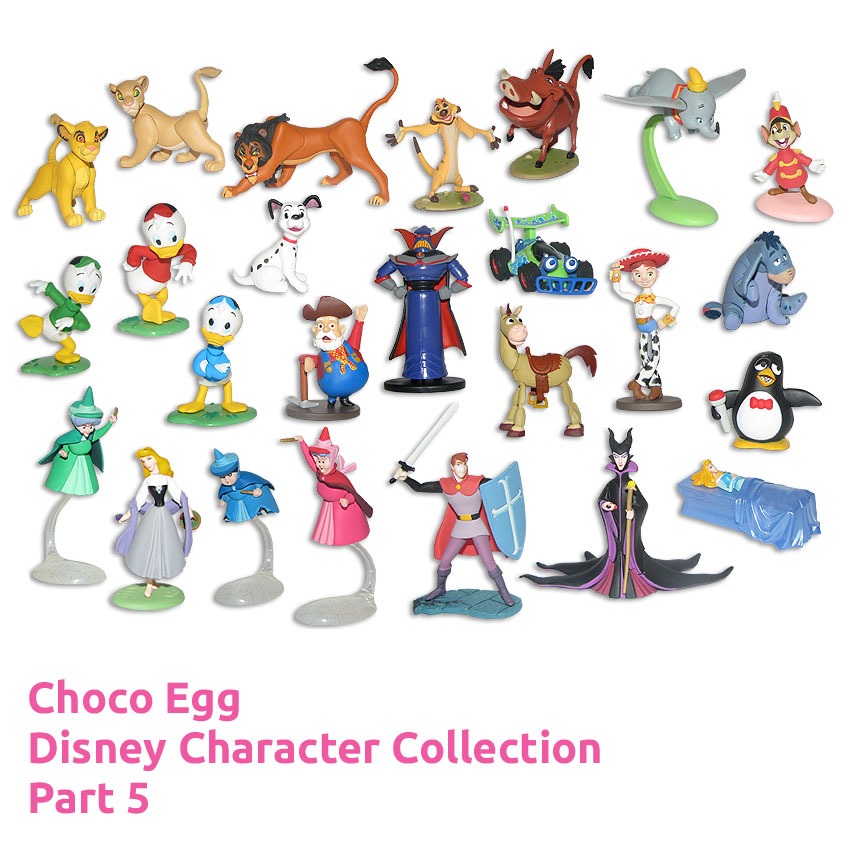 TOMY : Choco Egg Disney Character Collection Part 5 - งานแท้ มือ1 - "ขายแยก"