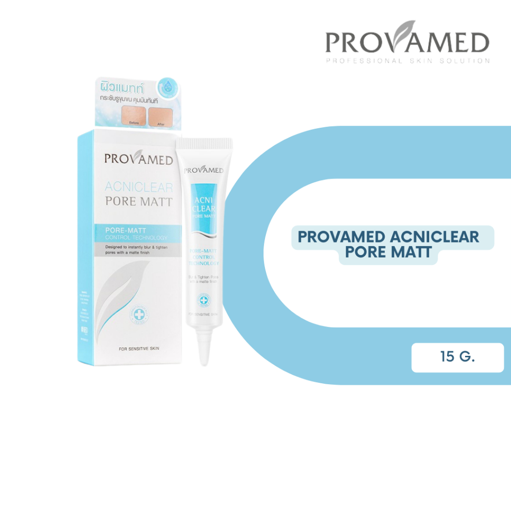 Provamed Acniclear Pore Matt เซรั่มบำรุงผิวหน้า (15 G) [NO-BOX]
