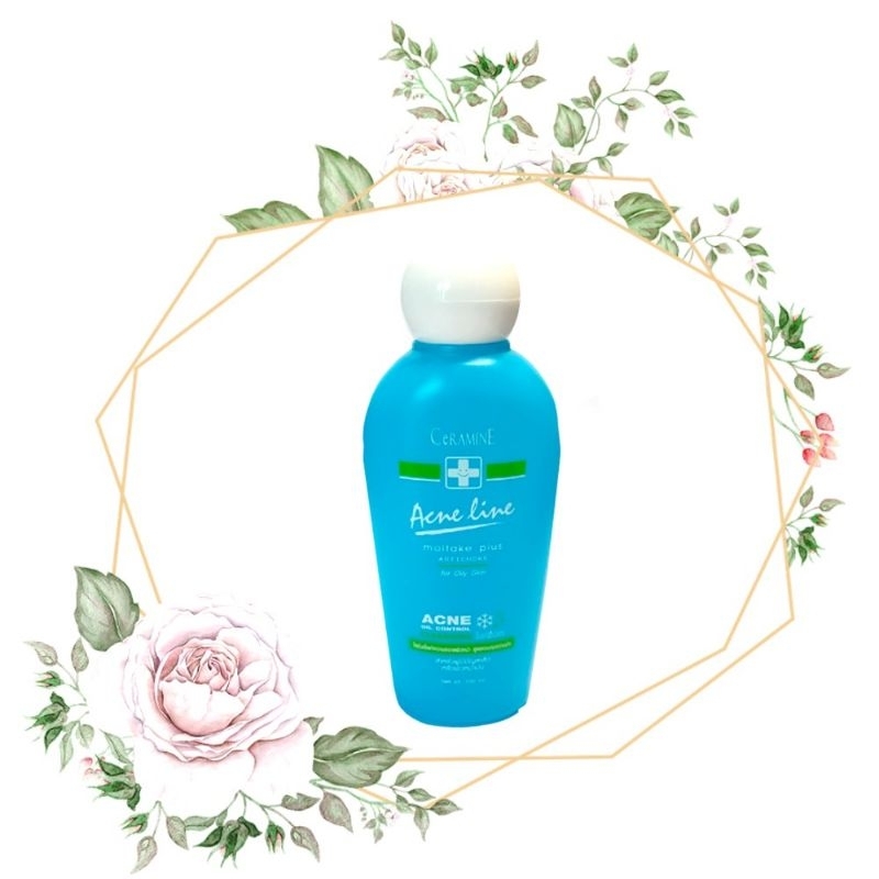 Acne Line Maitake Plus Artichoke เคล็นซิ่ง โลชั่น ขนาด 100 ml.