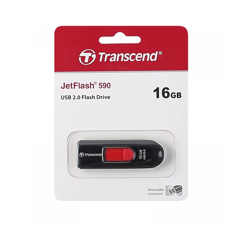Transcend JetFlash® แฟลชไดร์ฟ USB 2.0 16 GB