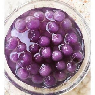 เม็ดบัวลอยแก้ว มันม่วงHome madeแท้100%ต้นตำรับสูตรคุณยาย By jasmine