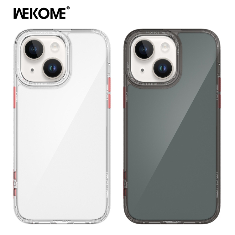 WEKOME เคสใส เคสกันกระแทก iPhone 14 Plus/15 Plus/14Plus/15Plus เคสไอโฟน แบบใส ขอบนิ่ม ด้านหลังแข็ง