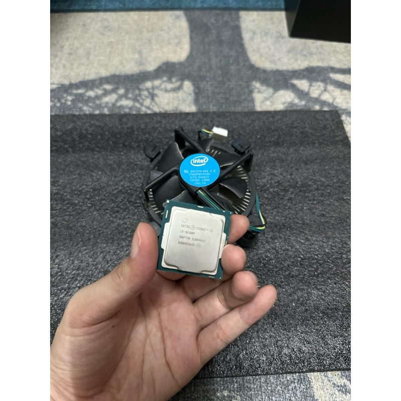 i3-9100F CPU Intel มือสอง พร้อมพัดลม