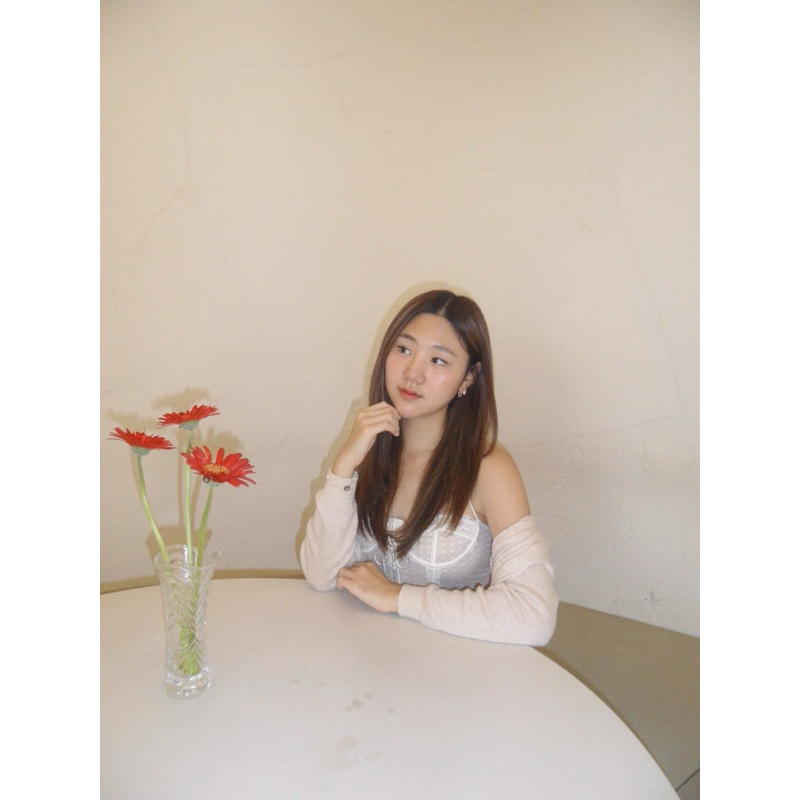 ส่งต่อ bow cardigan สีครีมร้าน 23 begins