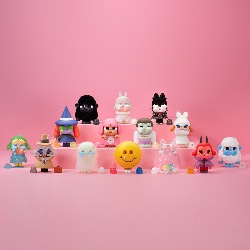 (พร้อมส่ง แบบเลือกตัว) POP MART - CRYBABY Monster Tears Series Figures แบบเช็คการ์ดไม่แกะตัวค่ะ