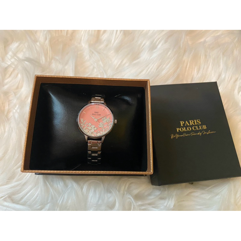 นาฬิกา ผู้หญิง Paris polo club  PPC-260623Lใหม่