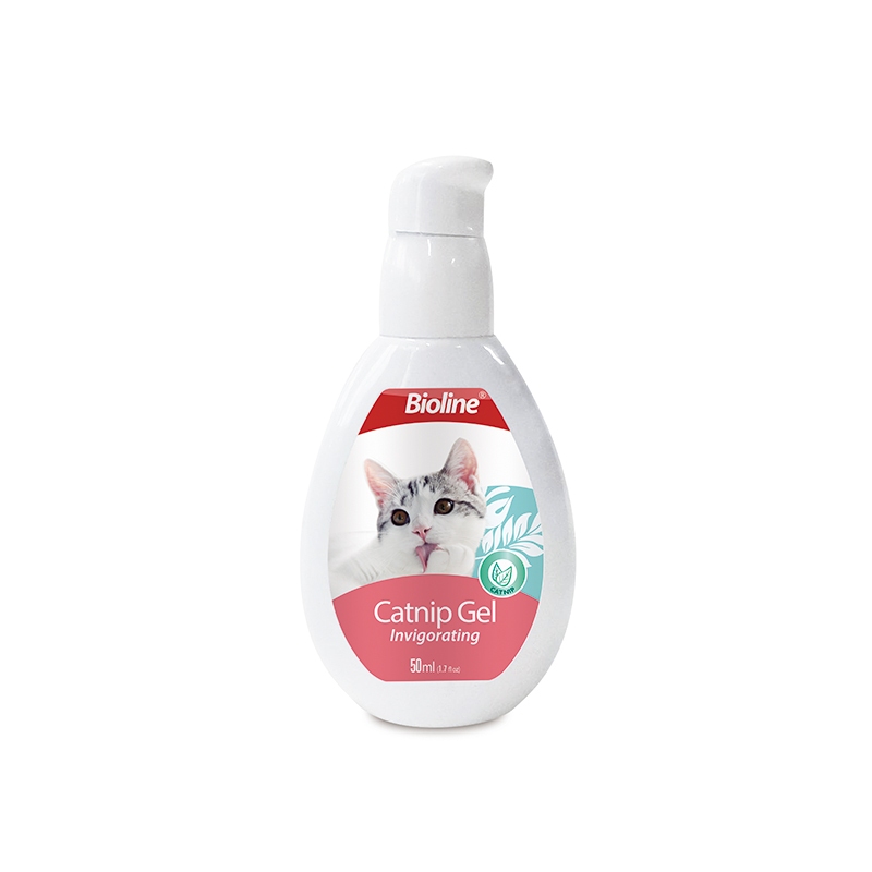 แคทนิปเจล ของเล่นแมวคลายเครียด Bioline CatnipGel 50ml.(2552)