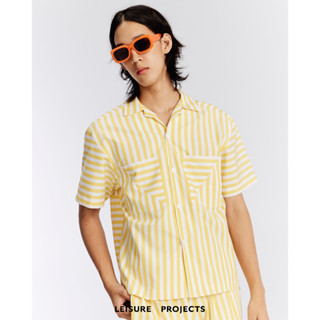 ( Leisure Projects) STRIPE PJ SHIRT  STRIPE PJ SHIRT เสื้อเช…