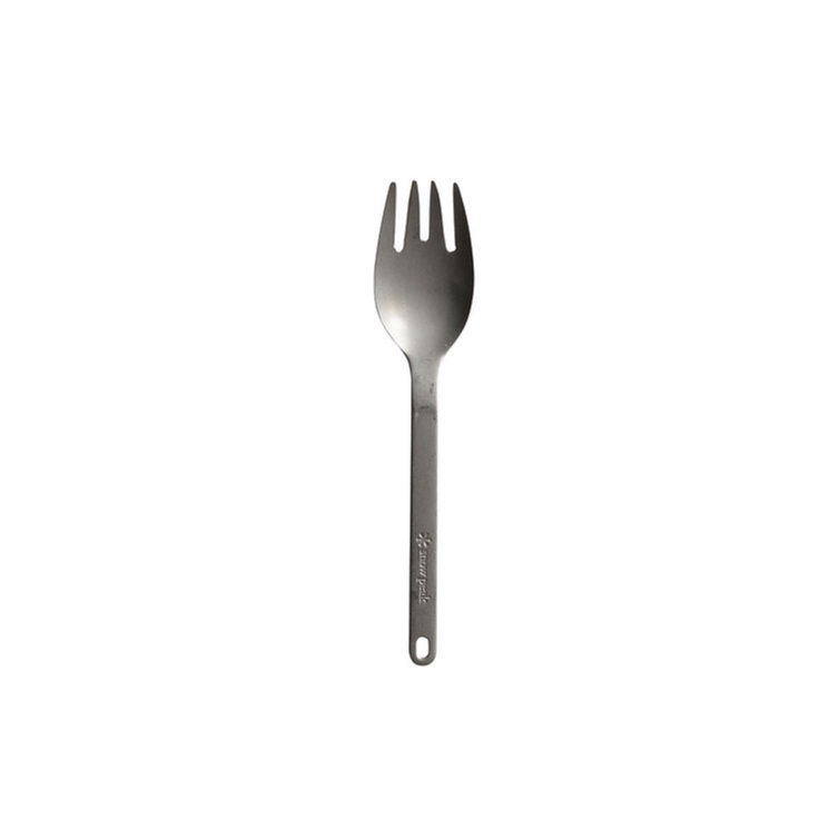 SUKU TITANIUM SPORK ช้อนส้อมสำหรับแบ็คแพ็คเกอร์ที่ใช้ไทเทเนียมน้ำหนักเบา ทนทาน