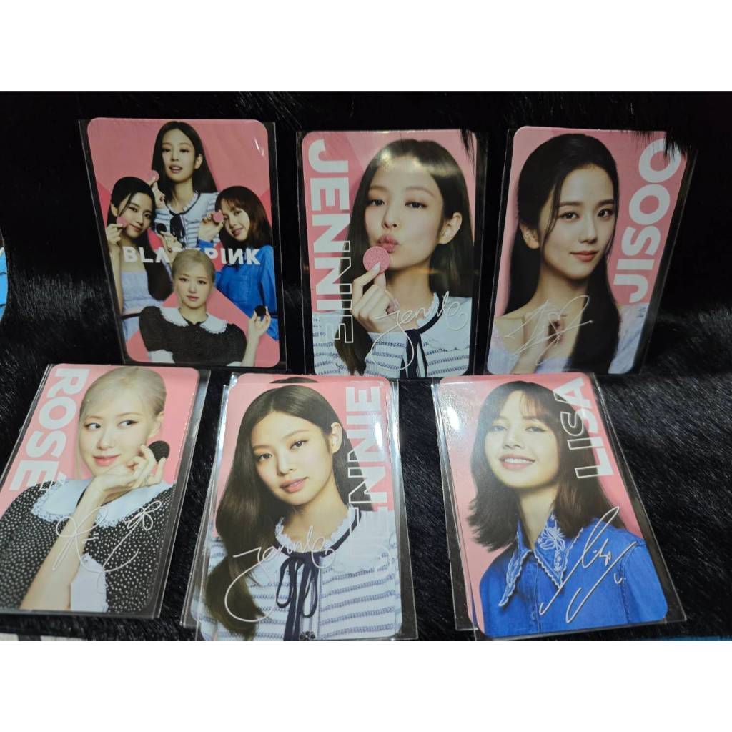 🖤 พร้อมส่งในไทย 🩷 Mini Postcard Blackpink X Oreo