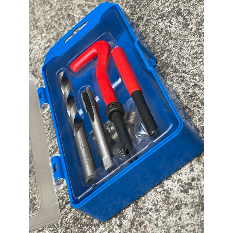 ชุดซ่อมเกลียวทุกขนาด ซ่อมเกลียวเสีย ชุดต๊าปเกลียวสปริง เกลียวสปริง ต๊าปเกลียว 15ตัว/ชุด เฉพาะลูกสปริงซ่อมเกลียว