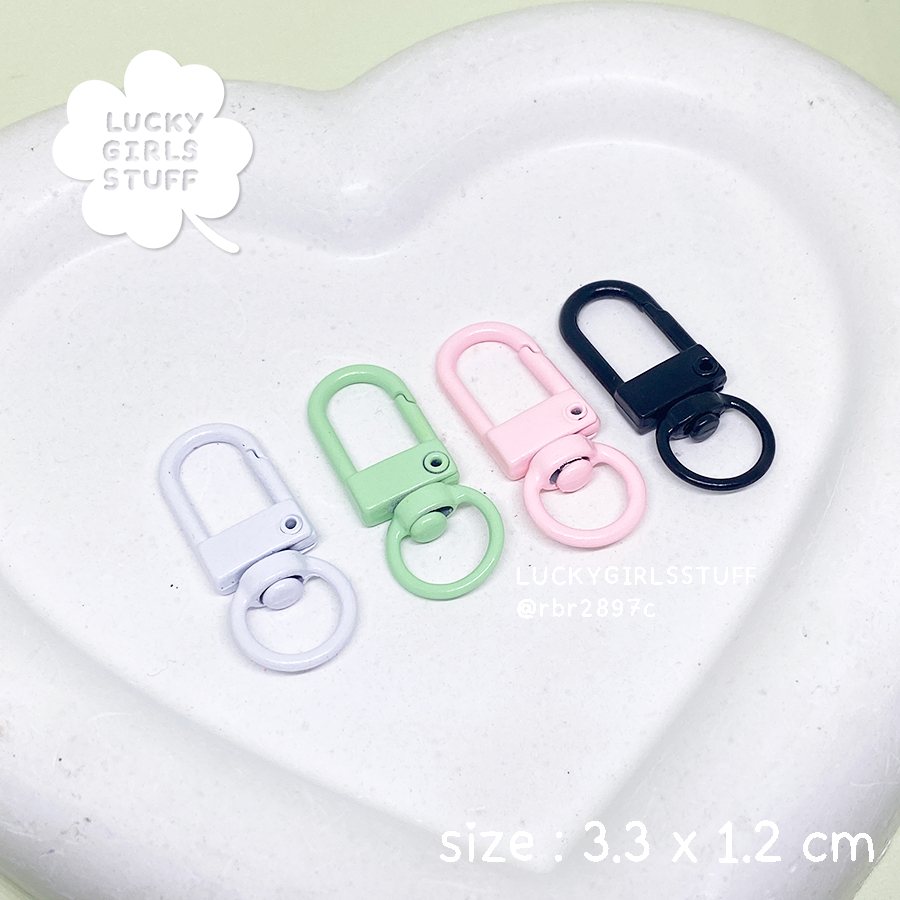 ห่วงตัว U สำหรับห้อยตุ๊กตา พวงกุญแจ 1 ชิ้น ❣️รบกวนสั่งมากกว่า1ชิ้นหรือสั่งรวมกับของอื่นในร้านค่ะ