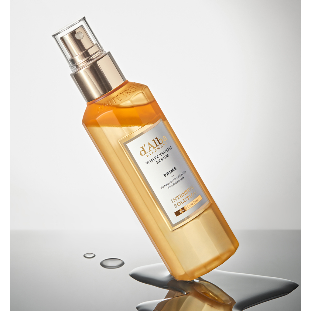 d'Alba White Truffle Serum Prime Intensive Solution 100mL สูตรเพิ่มวีแกนคอลลาเจน765,000ppm  เพิ่ม Wh