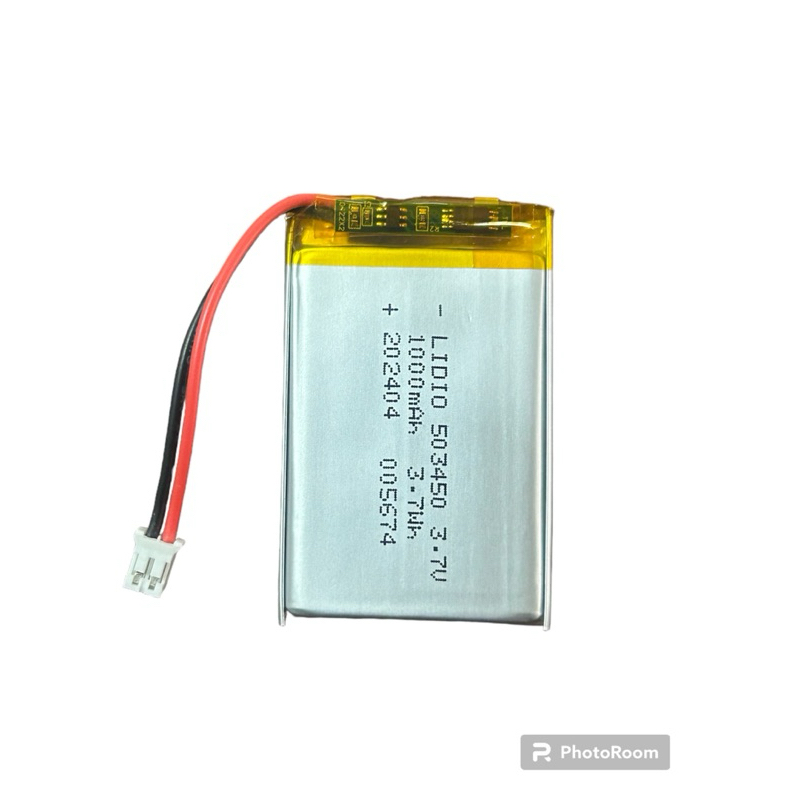 แบตเตอรี่สำหรับ jbl go3 แบบ 2 pin1000mAn 3.7v