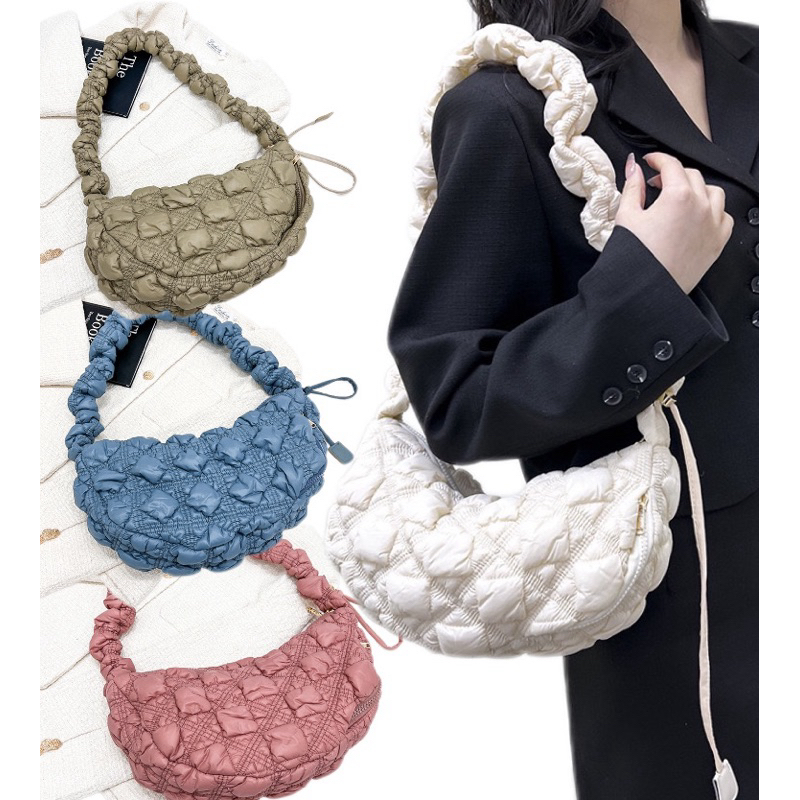 carlynกระเป๋า Cozy M 1:1 พร้อมส่ง นุ่มนิ่ม F24247