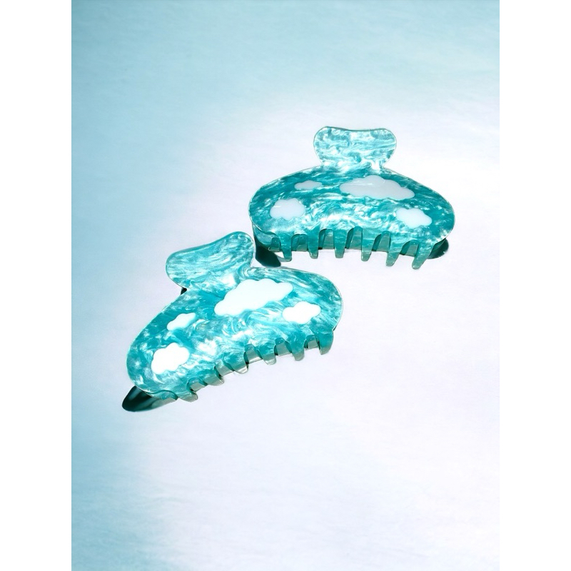 cloudy sky hair claw☁️✨ กิ๊บหนีบผมท้องฟ้าก้อนเมฆ