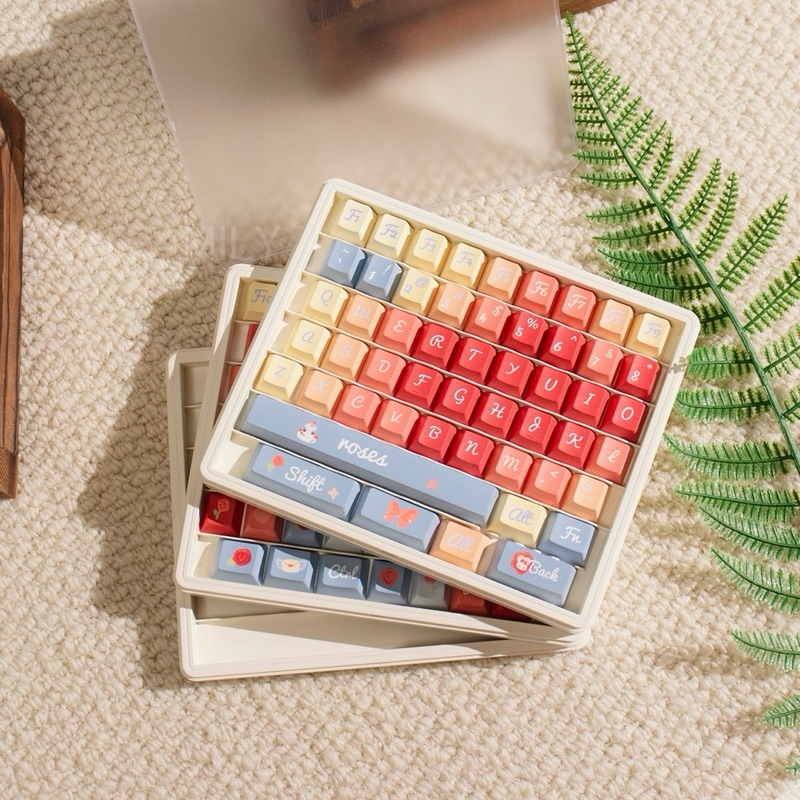 กล่องใส่ปุ่มกด ป้องกันฝุ่นมีฝา รองรับคีย์แคป Cherry low-Profile XDA MOA Profile