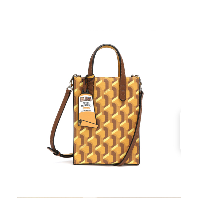 ROSA.K Cabas Monogram Tote XS Yellow มือสองของแท้ 100%