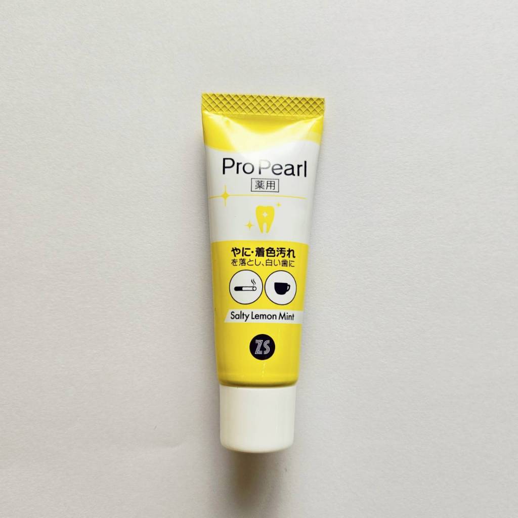 [สินค้าไซส์เล็กแจกฟรี] ZETTOC PROPEARL TOOTHPASTE ยาสีฟัน ทูธเพสต์ โปร เพิร์ล