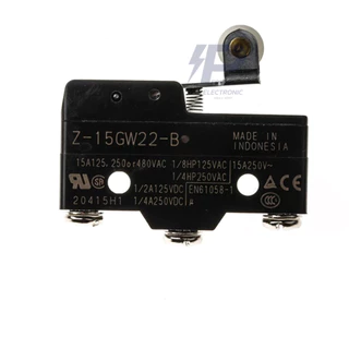 Micro switch รุ่น Z-15GW22-B (รับประกันสินค้า 1 เดือน) มีสินค้าพร้อมส่งในไทย