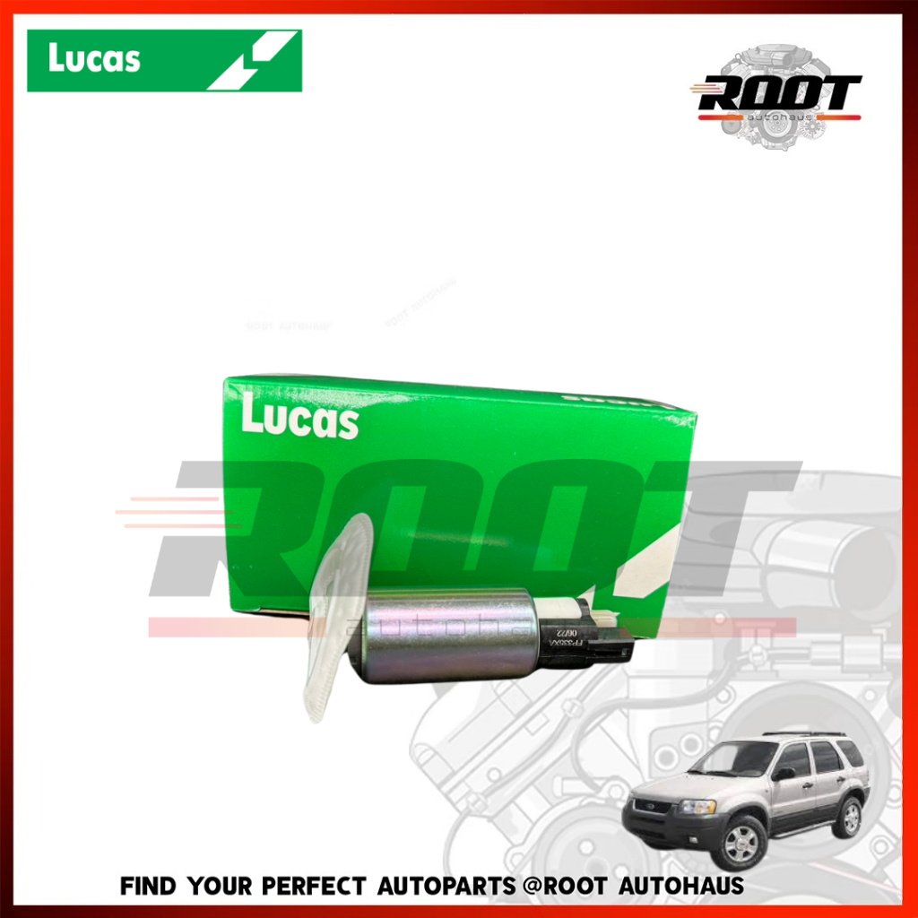 LUCAS ปั้มติ๊ก 12V FORD ESCAPE เครื่อง 2.0/2.3/3.0 FIESTA FOCUS เบอร์ FP335XA