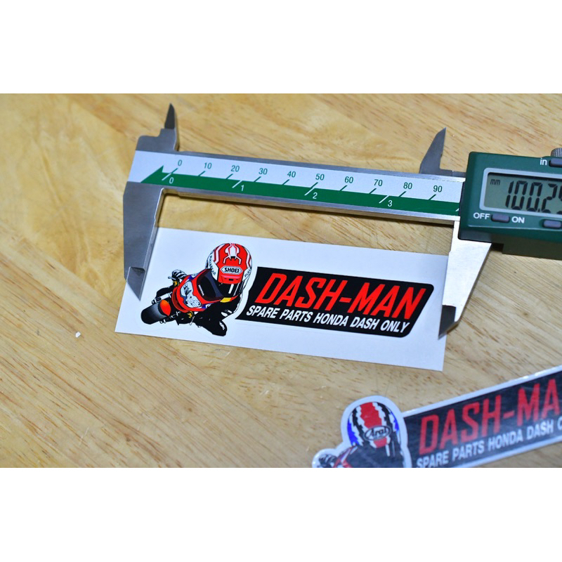 สติกเกอร์ DASHMAN (2001) ของแท้