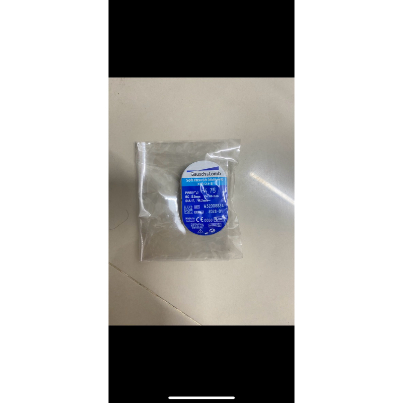 bausch and lomb คอนแทคเลนส์ สายตาสั้น-4.75