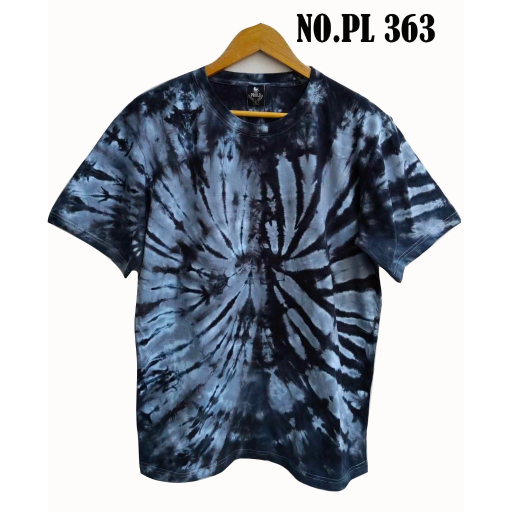 เสื้อมัดย้อมดำเทา 363 ผ้าCotton