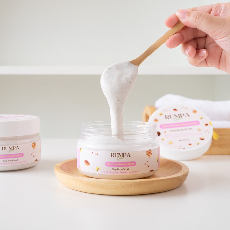 สครับรัมภา RUMPA 3 in 1 Clay Body Scrub (250g.)